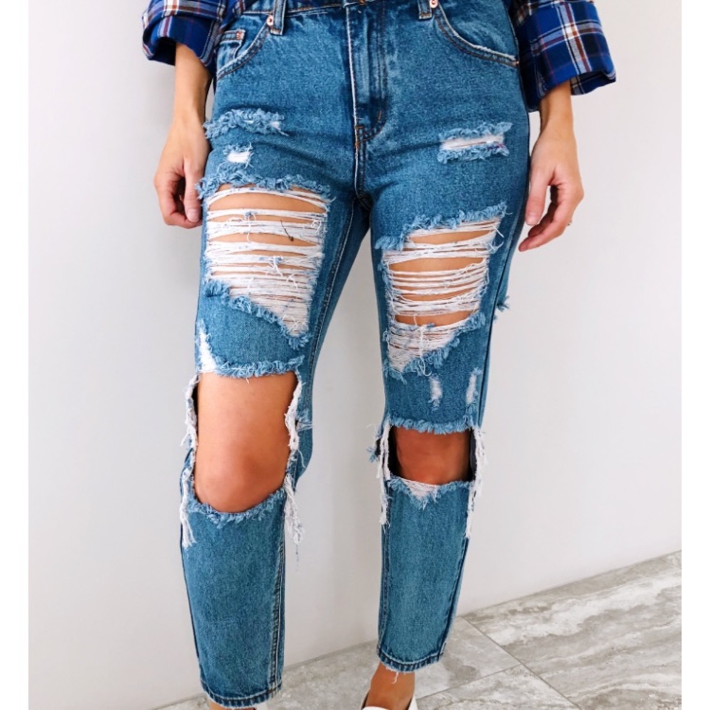 Ripped jeans